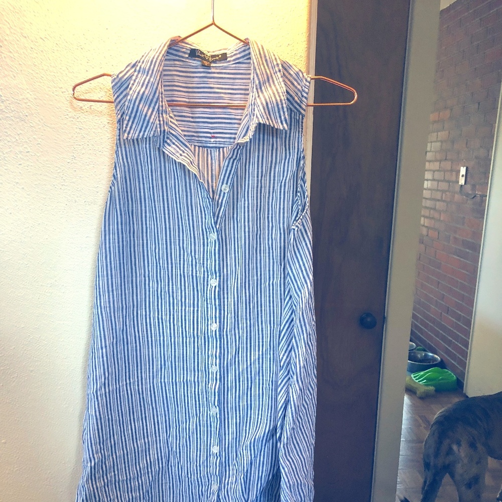 striped tunic